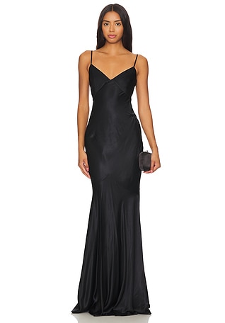 LOVERS + FRIENDS Karma Maxi Dress - hotsell Black