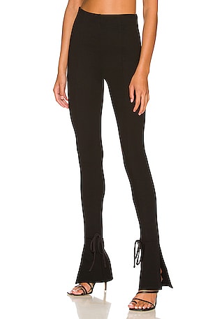 Lovers and Friends Cindy Cropped Capri Pant in Black