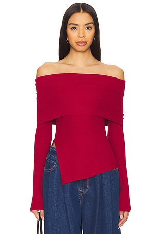Kinsley Feather Trim Top | Lovers + Friends