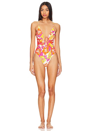 LSPACE Eco Piper Classic One Piece in Bliss And Blossom