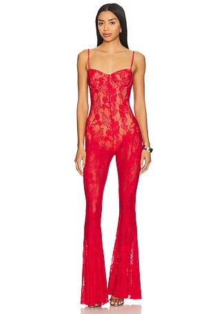 Underwire Fishtail Jumpsuit With Bodysuit Norma Kamali $315 