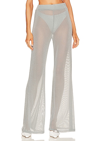 DOUBLE PLEATED WIDE LEG PANT