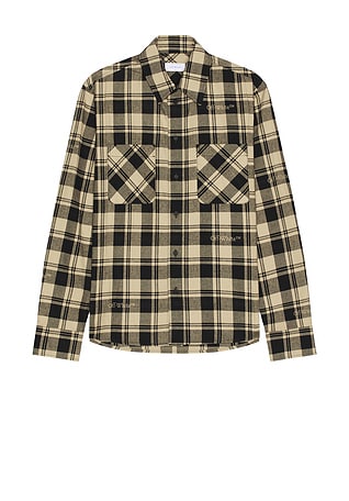 Off white shop flannel yellow