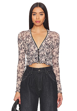 Urban Outfitters Only Hearts Alicia Lace Ruffle Bralette