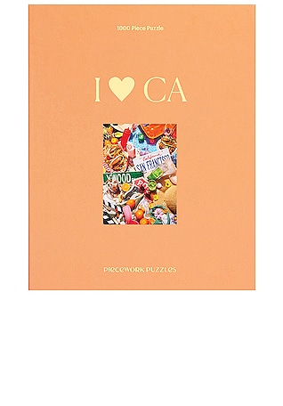 Piecework Puzzle I Love CA Jigsaw Puzzle, Gift