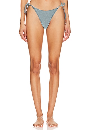 Tia Mesh String Bikini Bottom - Tropic Love