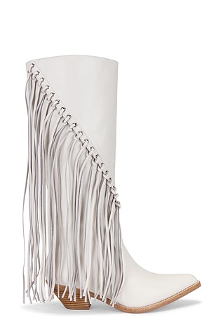 White hot sale boots revolve