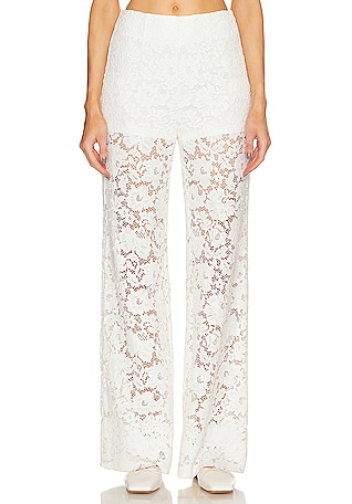 Lace Flared Pants