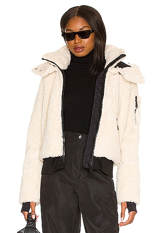 Shearling jackets store for sale