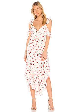 Sheike poppy dot clearance dress