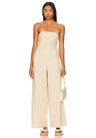 Likely isla jumpsuit store white