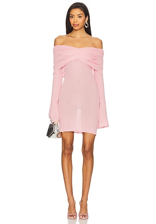 lamarque dasha sheer ruched mini dress LaMarque Dasha Sheer Ruched Mini Dress