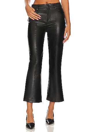 7 For All Mankind high-waisted Leather Pants - Farfetch