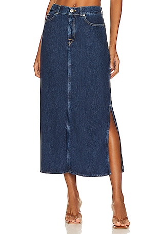 7 for all hot sale mankind jean skirt