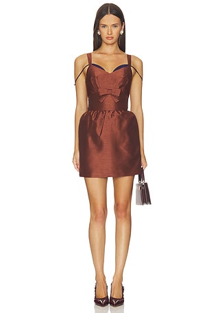 alissa violet brown dress REVOLVE Mobile Size:24.5