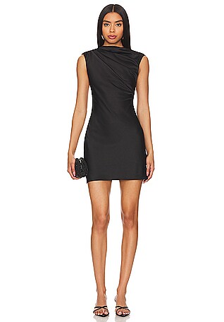 black leather button up dress Gold-Button Faux-Leather Dress