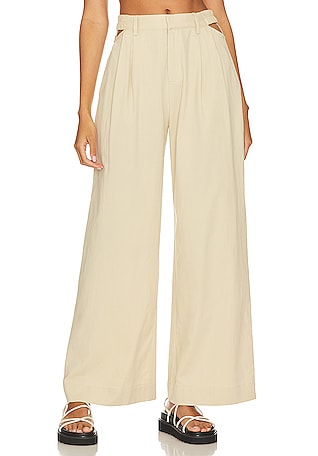 RACHEL ZOE x REVOLVE Wide Leg Pant in Ecru