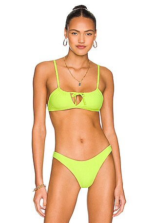 Pretty Groovy - Square Bralette Bikini Top for Women