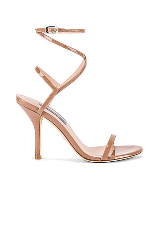 clear heels revolve