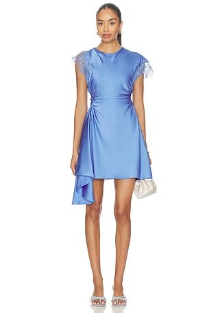 Zina Ruched Mini Dress