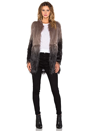 faux fur outerwear