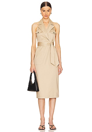 The Row Camren Dress in Beige