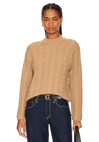 Vince cable knit on sale sweater