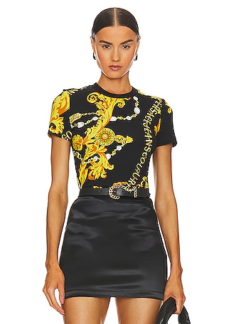 Versace Jeans Couture Short Sleeve Tops - REVOLVE