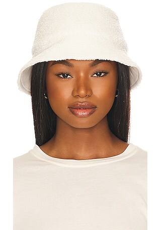 Reversible Boucle Nylon Bucket Hat