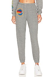 Bolt Fade 4 Sweatpant Black/Pink Purple