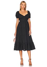 Astr The Label Alva Dress In Black 