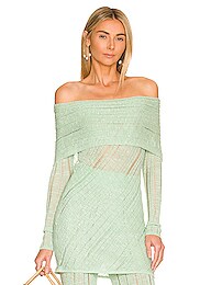 cult gaia teri knit top