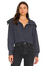 Alo Stadium Quarter Zip Hoodie