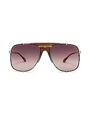 gucci embellished pilot aviators