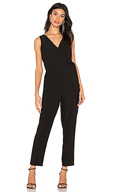 1. STATE Wrap Front Jumpsuit in Rich Black | REVOLVE