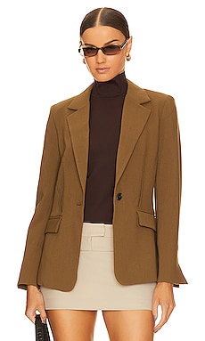 Perfect Asym Tailored Blazer Toffee - SPANX – Jackie Z Style Co.