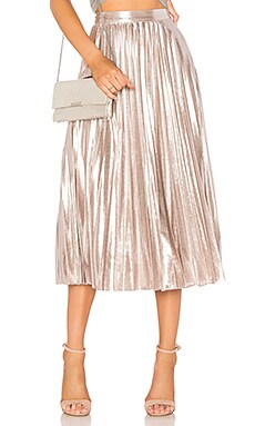 1.state pleated 2025 midi skirt