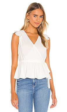 1 state ruffle sleeve top