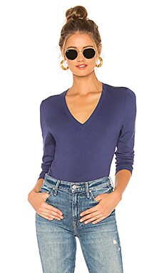 

Свитер v neck - 525 america, Синий, V-вырез