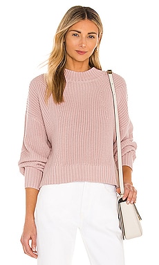 525 Mia Cropped Sweater in Quartz | REVOLVE