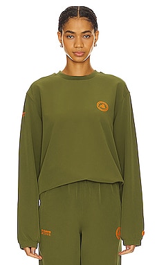 New wardrobe favourites @bynatash The Tyler sweatshirt in Artichoke by Anine  Bing. Online now.