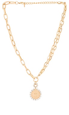 Chunky Medallion Necklace 8 Other Reasons $44 