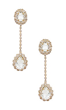 Product image of 8 Other Reasons Crystal Drop Earrings. Click to view full details