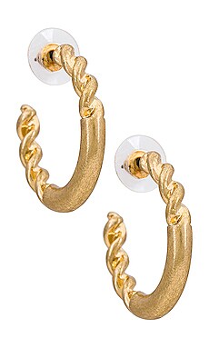 Anne Twist Hoops 8 Other Reasons $20 NEW