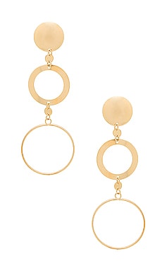8 Other Reasons Triple Hoop in Gold 8 Other Reasons $19 Previous price: $26 