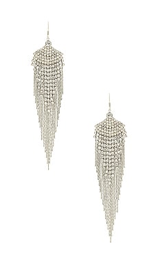 Product image of 8 Other Reasons Feathered Gem Earring. Click to view full details