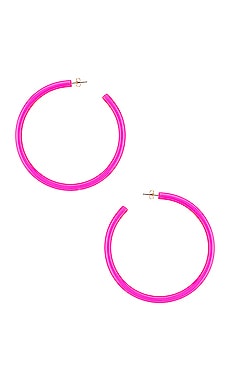 

Серьги-кольца neon - 8 Other Reasons, Розовый, Серьги