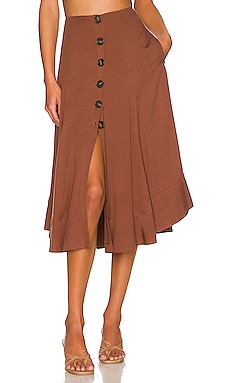 Revolve Donna Abbigliamento Gonne Gonne plissettate also in XXS, XS, S, XL Chloe Pleated Hem Skirt in Size M . 