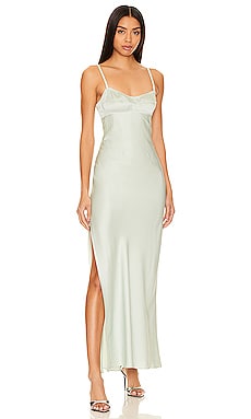 LANI HALTER MAXI DRESS - ICE BLUE – BEC + BRIDGE US