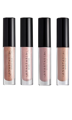 Product image of Anastasia Beverly Hills 4-Piece Mini Lip Gloss Set. Click to view full details